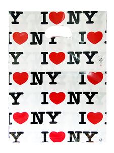 I ♡ NY 비닐쇼핑백 쇼핑봉투