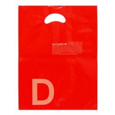 레드 D 비닐백 매장쇼핑백 비닐포장봉투