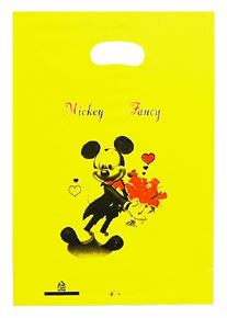 HD옐로 믹키 비닐봉투 하이덴봉투 쇼핑봉투