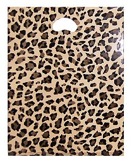 호피 비닐쇼핑백 옷가게쇼핑백 두꺼운비닐봉지