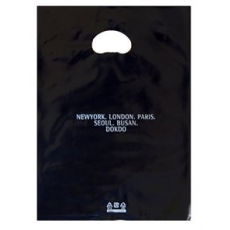 뉴런파 블랙 비닐쇼핑백 두꺼운비닐백 쇼핑백