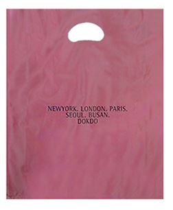 뉴런파 펄핑크 비닐쇼핑백 두꺼운비닐봉지