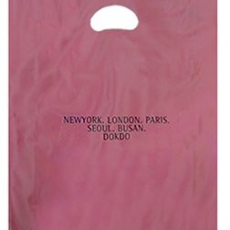 뉴런파 펄핑크 비닐쇼핑백 두꺼운비닐봉지