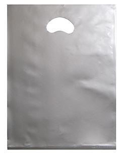 실버무지 비닐쇼핑백 비닐봉투 매장쇼핑백