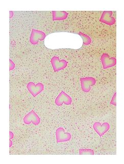 HD 아이분홍하트 비닐봉지 하이덴비닐봉투