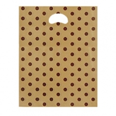 브라운땡땡이 옷가게비닐쇼핑백 비닐봉투