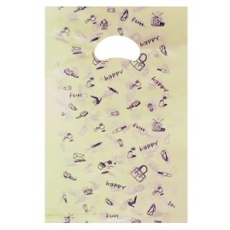 HD 베이지펀펀 예쁜비닐백 옷가게봉투