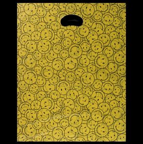 옐로 스마일쇼핑백 비닐쇼핑백 쇼핑봉투