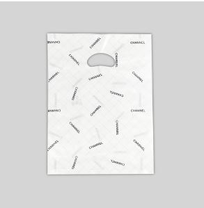 체넬 화이트 비닐쇼핑백 쇼핑백