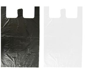 미니 도매봉투 검정 흰 연두 비닐봉투 시장봉투
