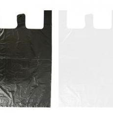 미니 도매봉투 검정 흰 연두 비닐봉투 시장봉투