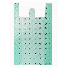 민트 리본 도매봉투 시장봉투 마트봉투