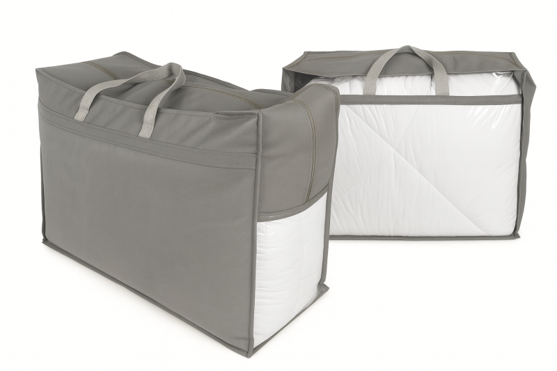 부직포 투명이불가방 이불보관가방 이불비닐봉투