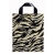 베이지 지브라 M 비닐쇼핑백 끈비닐봉투