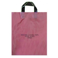 뉴런파 펄핑크 M 비닐쇼핑백 끈비닐봉투