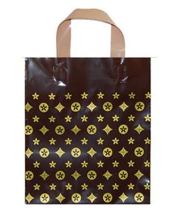 AA 브라운 컬러비닐봉투 끈비닐가방