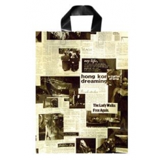 아이보리 매거진 M 쇼핑비닐백 루프쇼핑백