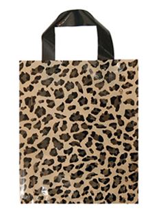 호피 M자형비닐쇼핑백 끈비닐봉투