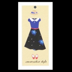 원피스 빨간 구두 택 옷가게택 의류텍 텍종이