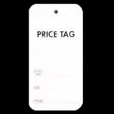 프라이스 기본 택 옷가게택 의류텍 텍종이