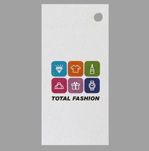 흰 토탈패션 옷택 옷가게택 의류텍 텍종이