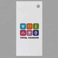 흰 토탈패션 옷택 옷가게택 의류텍 텍종이