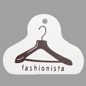 패셔니스타 라운드 옷텍 옷가격택 택종이