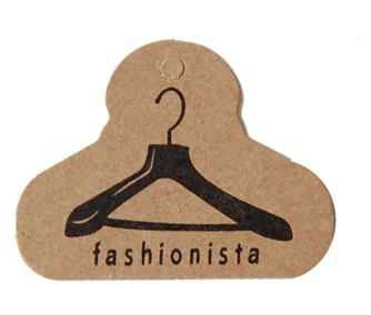 패셔니스타 라운드 크라프트택 옷가격택 옷가게텍