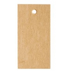 텍 무지 2.5*5cm 크라프트택 옷텍 가격 옷가게 종이택