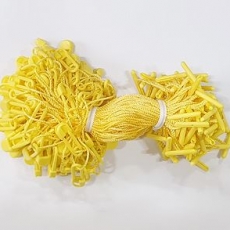 옐로 택끈 택고리 플라스틱 실고리