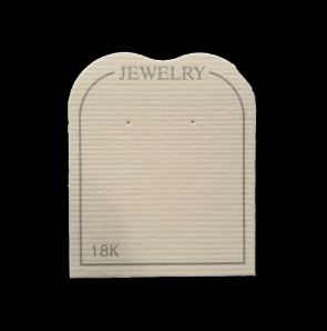 18k 곡선 귀걸이택