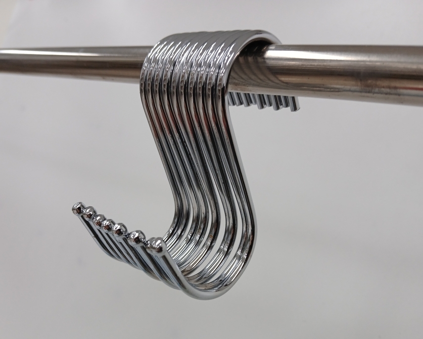 크롬 S자고리 에스자고리 S자걸이 10개