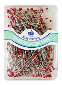 빨강 진주핀,시침핀