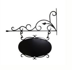 HD 20 21 타원 타원형 돌출간판 단조간판