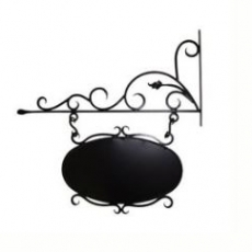 HD 20 21 타원 타원형 돌출간판 단조간판