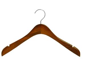 월넛 여성 원목옷걸이 옷가게 매장 정장옷걸이