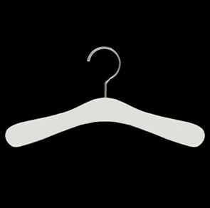 땅콩 백색 유아 아기원목옷걸이 매장 나무옷걸이