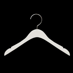 셔츠 백색 아동원목옷걸이 옷가게 원목옷걸이