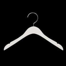 셔츠 백색 아동원목옷걸이 옷가게 원목옷걸이