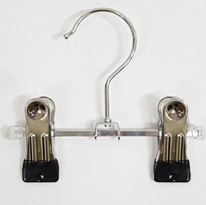 크롬 스카프걸이집게 미니옷걸이 코팅철재집게