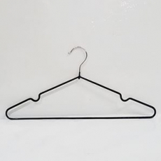 홈 심플 블랙 코팅옷걸이 철재옷걸이