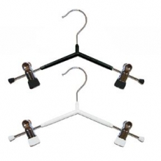 꺾은 코팅 실리콘 바지걸이 바지집게 매장옷걸이