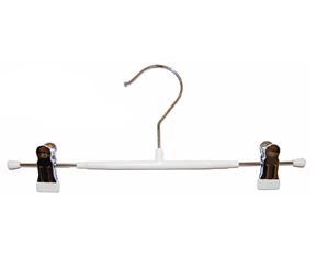 아동 화이트 코팅 실리콘바지걸이 바지집게