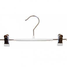 아동 화이트 코팅 실리콘바지걸이 바지집게