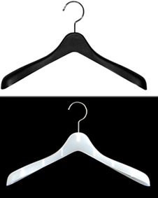 DS 9807 블랙 반투명 정장용옷걸이 옷걸이