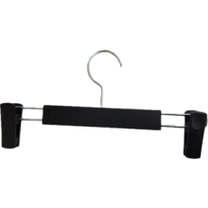 DS A-2 블랙 바지집게 바지걸이 매장옷걸이