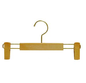 DS A-2 나무색 바지걸이 바지걸이집게