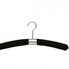 블랙 벨벳 우단옷걸이 5개