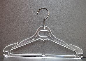 아동 투명옷걸이 옷가게 매장 아동용옷걸이 5개