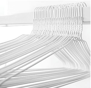 남성 세탁소옷걸이 철사옷걸이(1박스)